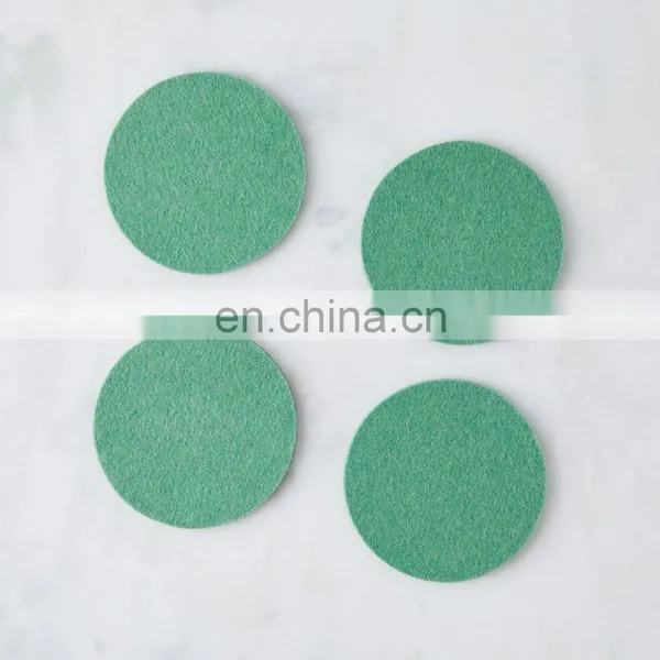 Home Decoration Custom Absorbent Drink Felt Coasters photo-6