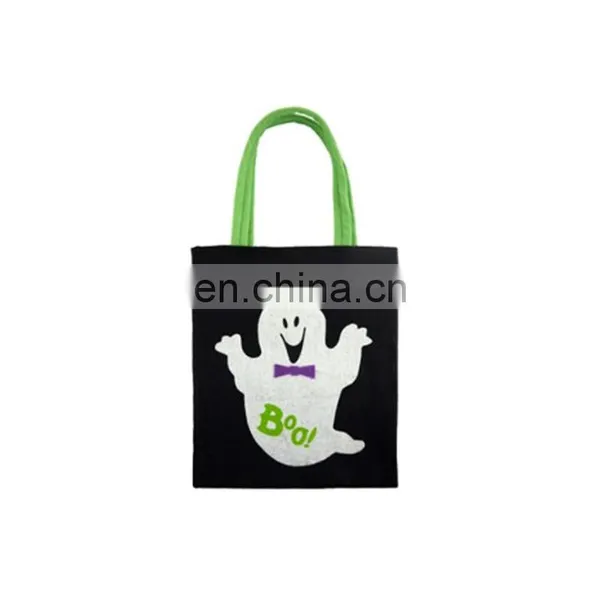 3mm Thickness Christmas Gift Felt Tote Bag Handmade Halloween Felt Bag photo-3