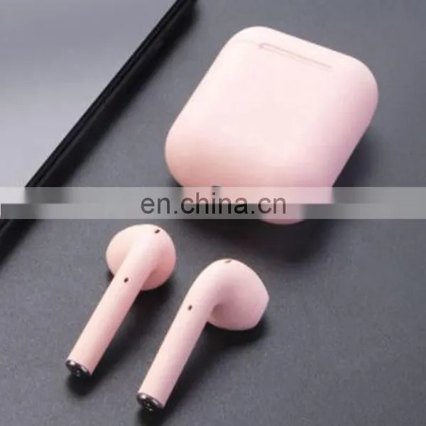 Amazon Top Products I12 Macaroon Fashion in Ear Hifi Stereo SBC TWC Anti-noise Audionos Bluetooth Inalambricos photo-7