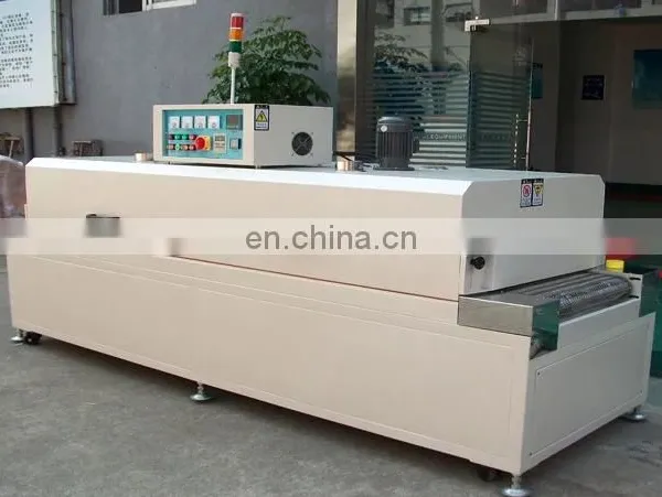 Liyi Drying Oven Steel Mesh PVC Mesh Belt Used Electric Industrial Tunnel Furnace IR and UV Drying Line photo-3
