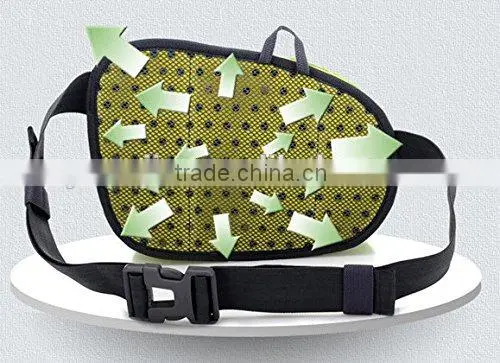 Lumbar Waist Pack - Running Bag Belt With Water Bottle Holder - Waterproof Fanny Pack With Reflective Tabs photo-5