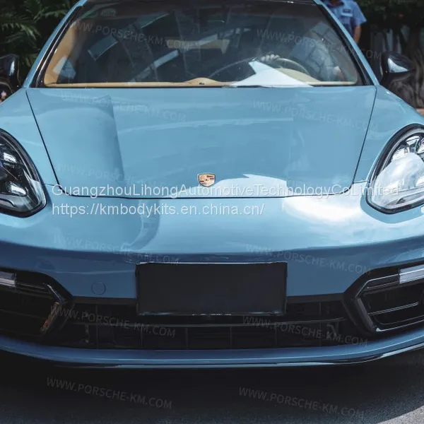 Km for 2010-16 Panamera Upgrade 971 GTS Bumper and New Model Headlights photo-5