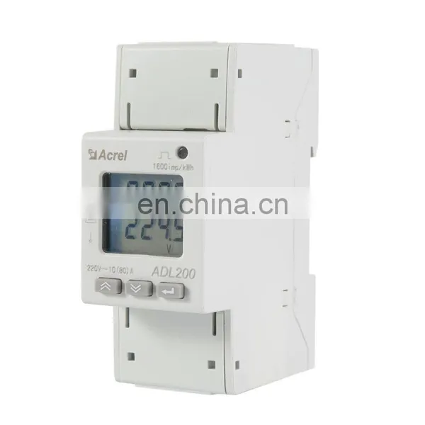 Smart Mini Power Single Phase Din Rail Electricity Energy Meter ADL200-C photo-2