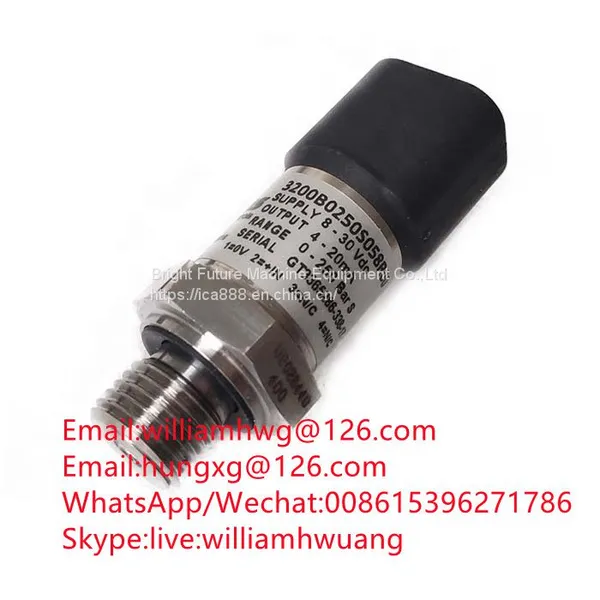 Sany Pressure Sensor 60109945 3200B0250S058R00 Gear Pump 60241047 CBFP4-F3223AFK1