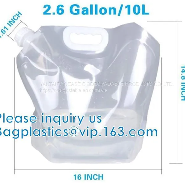 WATER BAGS, WATER POUCHES, Wine Bag With Spout,Aluminum Foil Bag With Spout Tap Wine Pouch,spout Pouch/Food Grade Liquid Beverage Bag With Spout/Ru photo-2