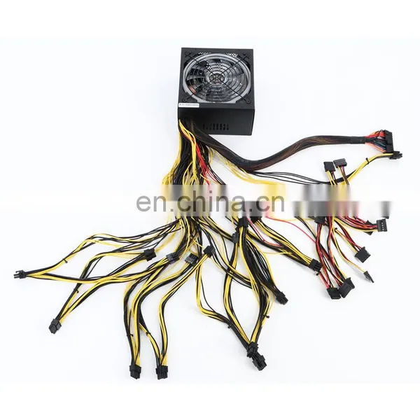 Factory Hot Sale 1800W 2000w Atx Power Supply Psu 80 Plus Gold 90 Efficient Power Supply Gpu 80plus photo-2