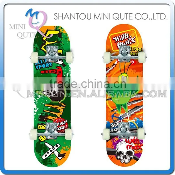 MINI QUTE Outdoor Fun & Sports 2 Color Plastic Funny Kids Boy Children Scrawl Longboards Skateboard Educational Toy NO.WME05022