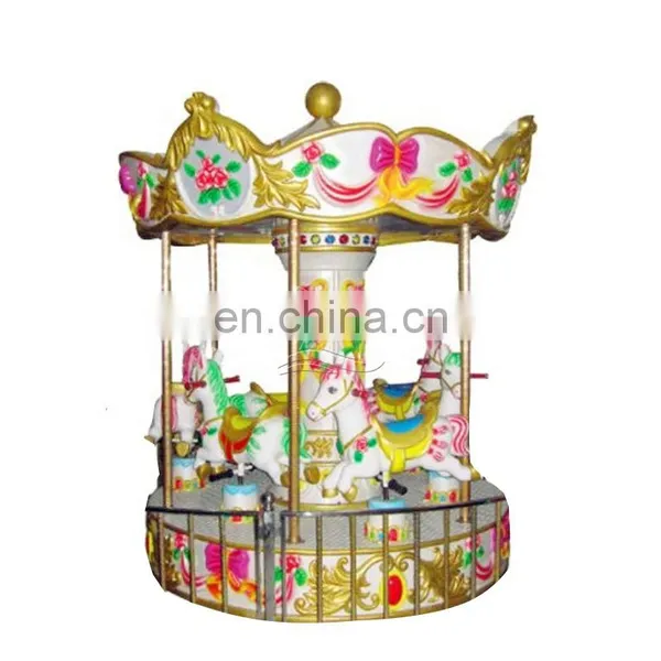 Indoor Kids Mini 6 Seats Carousel Rides for Sale photo-3