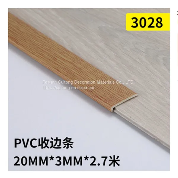 PVC Inner Corner Line Folding Bar Stone Plastic Floor Wood Grain Buckle Bar Partition Decorative Line Lining Bar Right Angle Seven Word Closing Line photo-2