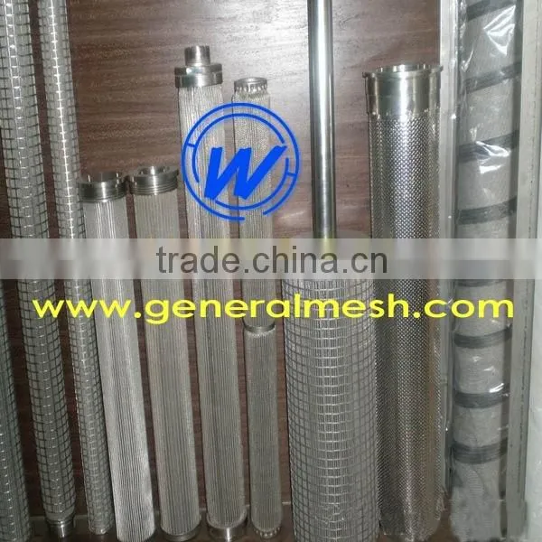 Ink Cartridge Filter ,stainless Steel Pleated Filter Cartridge in 316 S.s Mesh photo-4