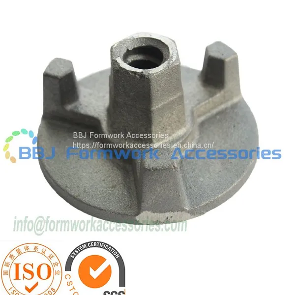 Formwork Accessories Wing Nut With Plate
