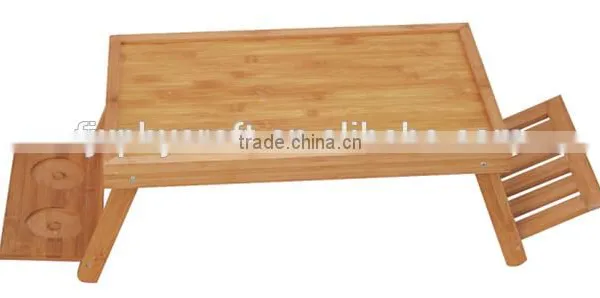 bamboo computer table