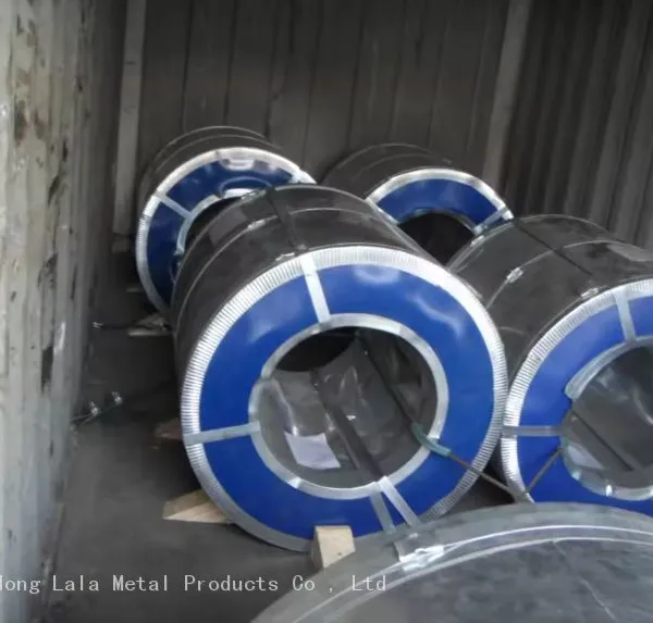 Hot Dipped Z180 DX51D GI Steel Coil Galvanume Steel Coil 0.12-0.6mm GI Zinc Coating Galvanized Steel Coil For Roofing photo-2