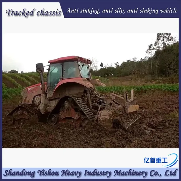 Tractor Modification With Half Chain Track, Mud Ground, no Sinking, Anti-skid photo-5