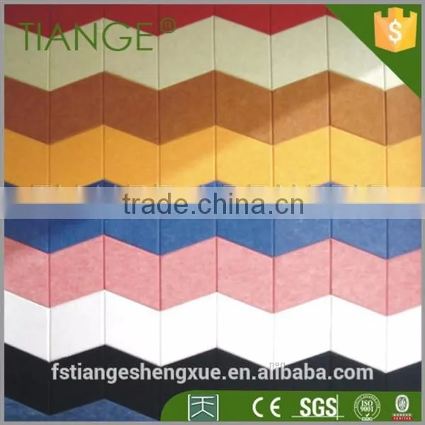 Interior Decorative Polyester Acoustic Panel Foshan Manufactory photo-3