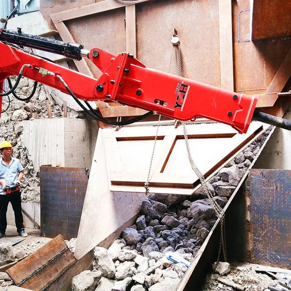 Fixed Type Rockbreaker Boom System photo-5
