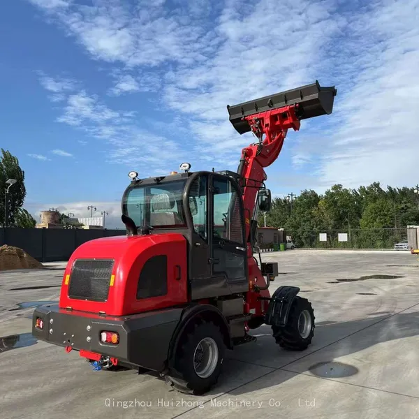 High Power HZM816 1.6Ton Mini Small Compact Wheel Loader With OEM Service for Farming or Construction photo-5