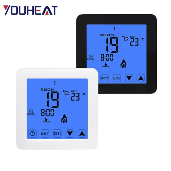 Easy and Economical Installation Electric Floor Heating Smart Thermostat photo-3