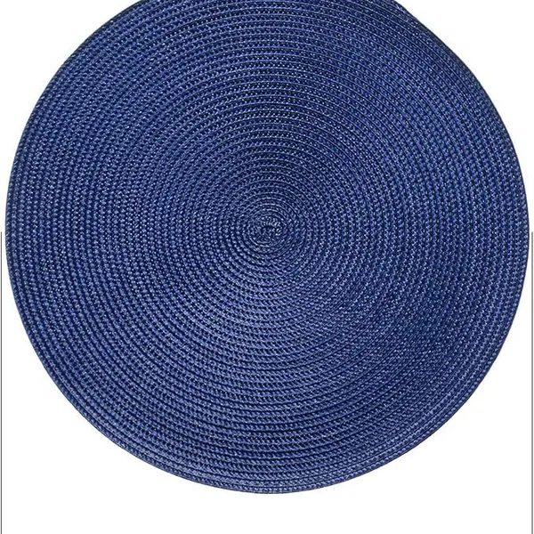 Round Braided Placemats 15 Inch Round Table Mats for Dining Tables Natural Woven Heat Resistant Place Mats Set of 6 photo-2