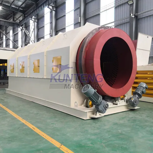 Garbage Waste Sorting Machine Rolling Drum Screen Separator Conveyor Rotary Trommel Sieve EPC photo-5