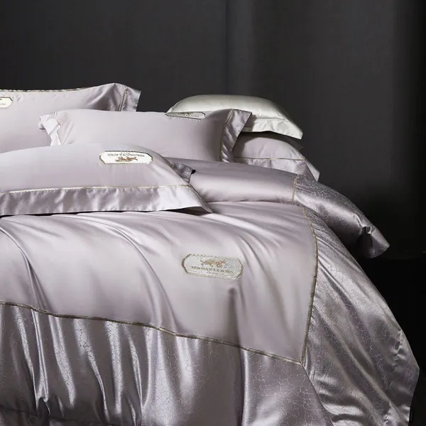 Modern Farmhouse French Linen Duvet Cover Set With Corner Ties photo-2
