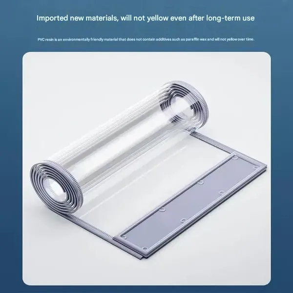 Venda em atacado de cortinas de porta isolantes magnéticas de PVC para climas frios