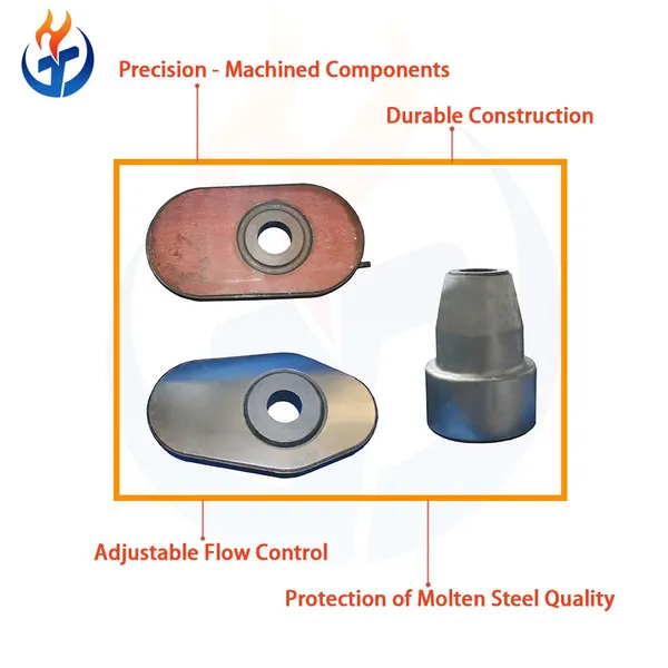 High Temperature Ladle Slide Gate Plate for Continuous Casting Steel Plant Applications photo-2