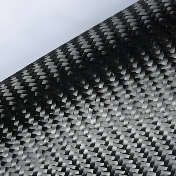 Tejido de raso de 5 cabos de fibra de carbono 430g/m² 0.55mm Contenido de carbono 95%