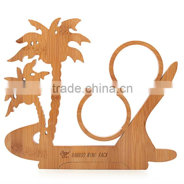 2016 Wooden Wine Rack, Wine Display Rack, Bamboo Wine Rack photo-5