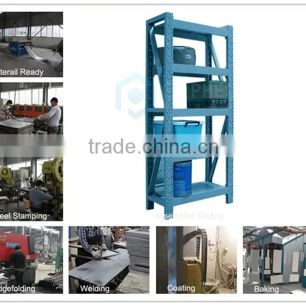 Used Warehouse Storage Racks Clothing Factory Metal Storage Shelfs photo-3