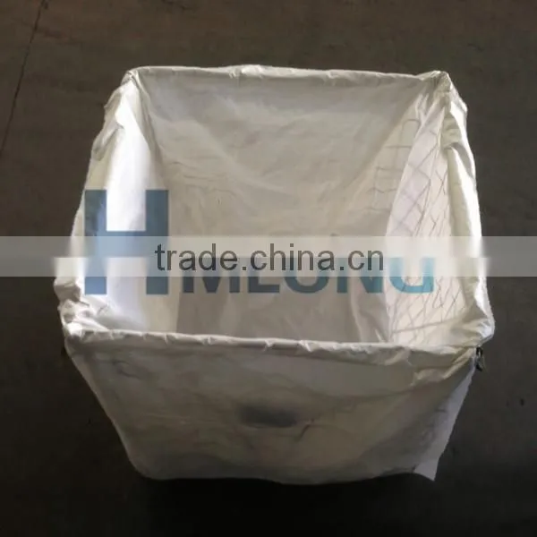 Customized Mesh Storage Warehouse Steel Cage With Bag photo-2