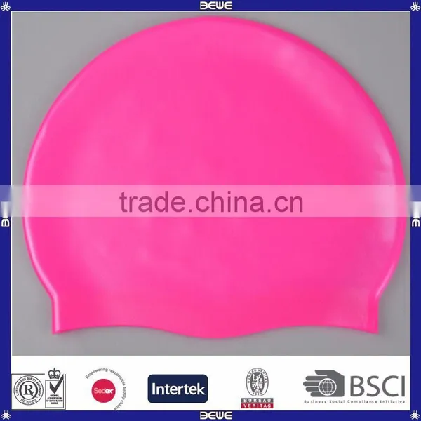 Bulk Cheap Cool Pink Swim Cap photo-3