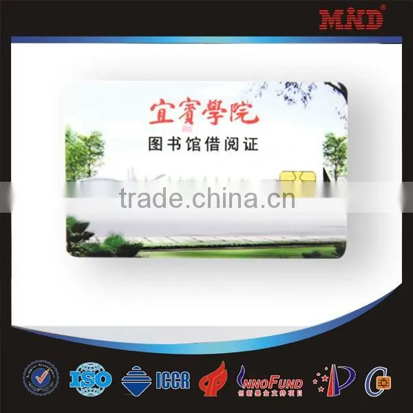 MDC409 Promotion! CMYK 4 Color Printing PVC Contact ic Card photo-3