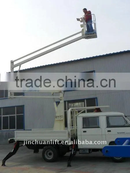 High Quality Vehicular Self-propelled Articulated Work Platform/hydraulic Vehicle Mounted Boom Lift Platform photo-4