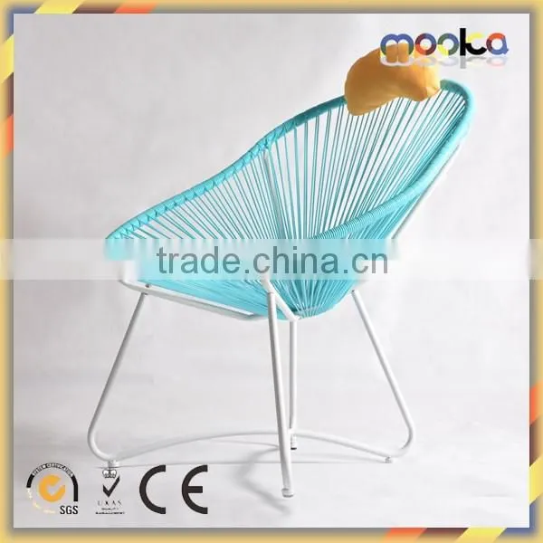 Hot Sale Acapulco Chair KD Poly Rattan Furniture MKR03 photo-2