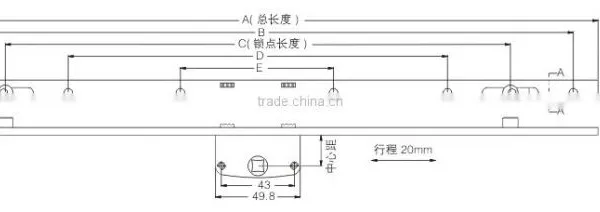 Door Lock JW-6016A photo-2