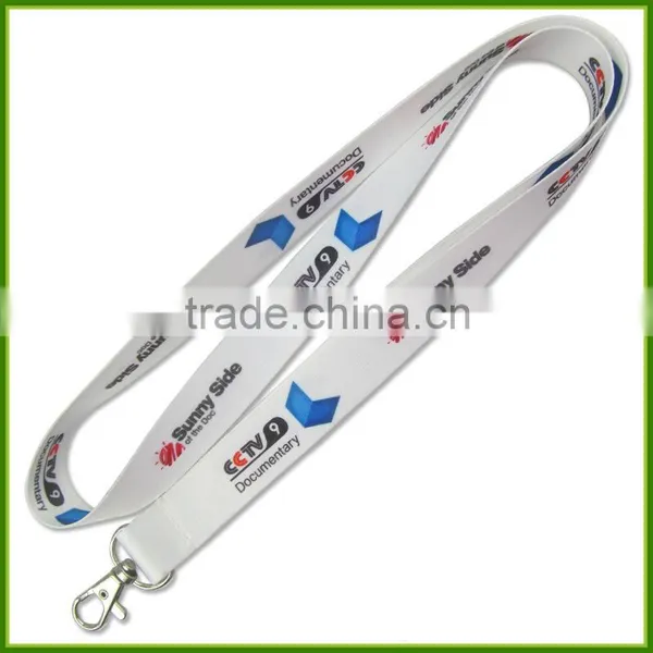 Rope Manufacturers Professional Custom Dark Gradient Color Heat Transfer Lanyard Webbing Lanyard Free Sample photo-6