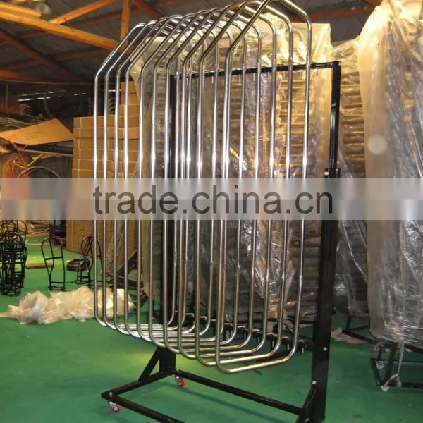 Composited Stainless Steel Caparison Rack With Wheels photo-2