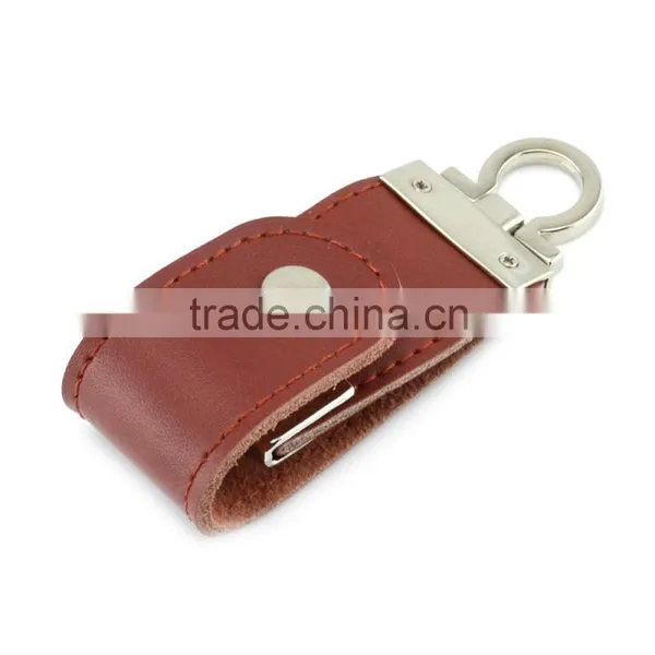 Free Custom Logo Bulk Leather Usb Flash Drive photo-3
