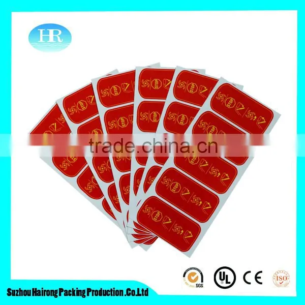 Environmental Synthetic Paper ul Logo Label / Waterproof PP Synthetic Paper photo-5