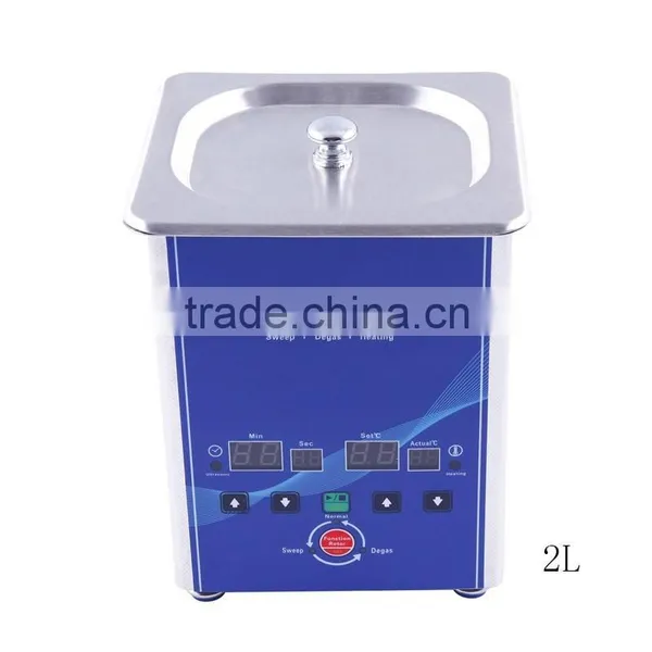 Eumax Ultrasonic Cleaner SDQ020 Dental Equipment With Heating and Timer Digital Heated Ultrasonic Cleaner photo-2