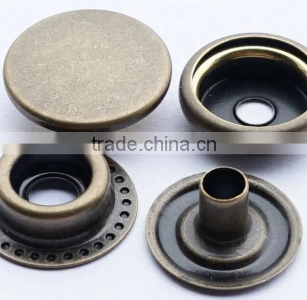 Sedex Audited Factory 2 Pillar Metal Popper Press Snap Studs Button photo-4