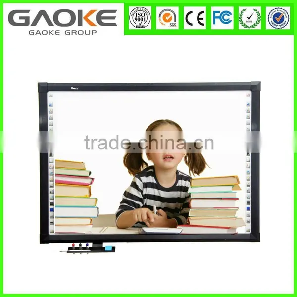 Best Quality 60 Inches to 130 Inches Infrared ir Sensors SKD Smart Board Smart Class Optical Interactive Whiteboard photo-2