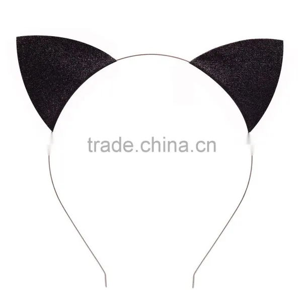 Hot-sales Cute Children Cat Ear Hairband Hard Headband for Baby Girl Hair Accessory Wh-1843 photo-2