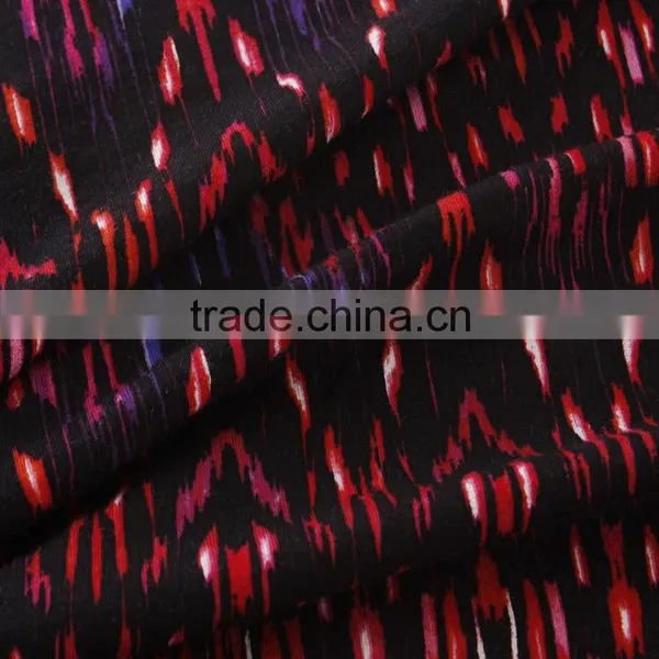 High Quality Printed Cotton Product China Wholesale Jesrey Knit Fabric for Clothing photo-6