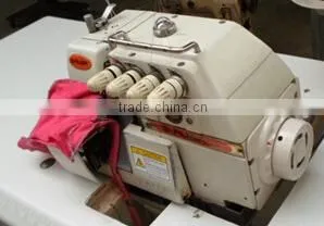 Large Stock Used Second Hand Stitch Tested Good Condition Overlock Sewing Machine SIRUBA 747