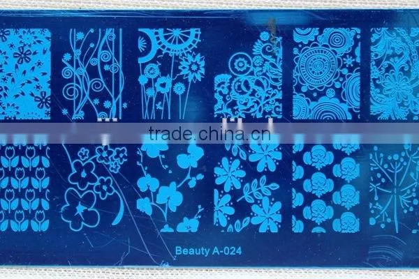 New Nail Art Stamp Image Plates Stamper Nail Art Templates Colorful Promotional Offer photo-4