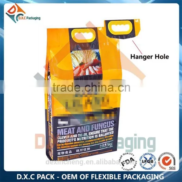 Dog Food Side Gusset Bag Pouch For Heavy Pet Food Packaging photo-4