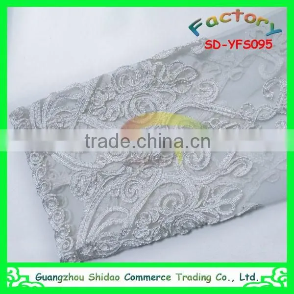 Export Newest Fashionable High Quality Swiss Voile Lace Embroidery Blouse Rope Embroidery Lace Blouse photo-3