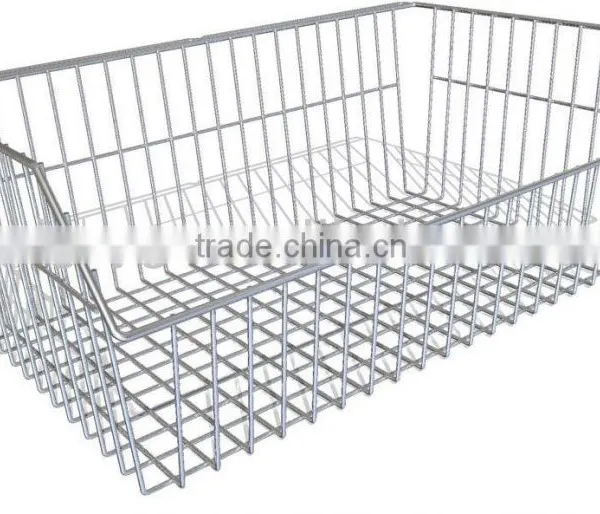Chrome Wall Panel Wire Mesh Basket for Hospital Use photo-3